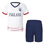 Cnins England Boys & Girls Soccer Jerseys - Vibrant Color Kids England Jersey for Youth Athletes (ENG-CN, 14Y)