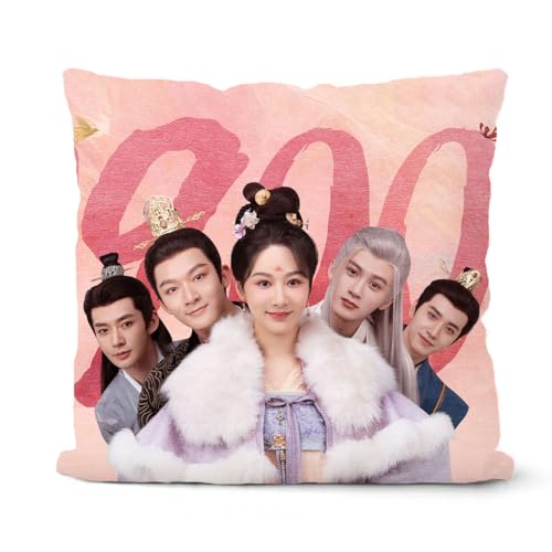長相思 枕 抱き枕 両面プリント 長相思グッズ クッション 中身有り PPコットン おしゃれ 綺麗 プレゼント 檀健次 相柳 楊紫 夭ちゃん 鄧為 塗山璟 張晩意 玱玹 (3) [並行輸入品]のサムネイル