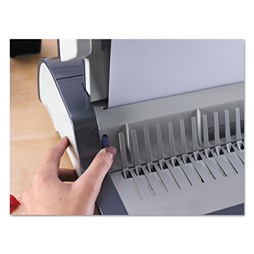 Fellowes Quasar 500 Electric Comb Binding Machine, Classroom Organization Heavy-Duty Binder, 20-Sheet Electric Punch, Includes Starter Kit (5216901) by Fellowes - Image 6