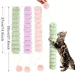 Cat Toy Pillows 3 Pack, Quiet Long Catnip Cat Kicker Toys for Indoor Cats, Interactive Kitten Toys, 14.6in/37cm - Image 2