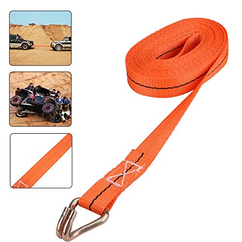 Foto von 4 Stück 1T 4m Spanngurte mit Ratsche einteilig 1 teilig Ratschengurte Zurrgurte 25mm orangeSerrage,Supportant UNE Charge Maximale Totale de 1000 kg