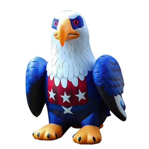 GOODENY USA 250th Anniversary Patriotic Inflatable 5.7FT Bald Eagle for 4th of July LED Blow Up Yard Decoration Outdoor Decor for 2026 Semicentennial Independence Day