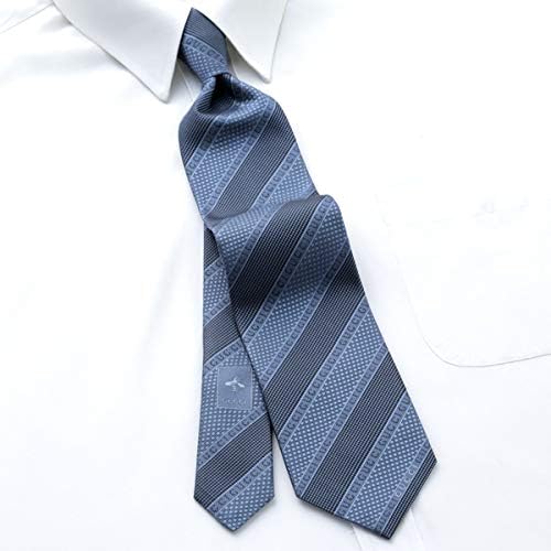 [グッチ] ネクタイ ブルー ストライプ GUJ-833 [並行輸入品]