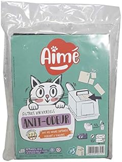 Aime Anti-Odour Filters for Cat Litter Boxes - Pack of 3