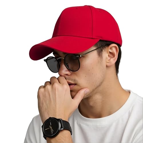 Image of Tomorrow Adjustable Baseball Cap - Unisex Cotton Snapback Trucker Hat with Sun Protection, Perfect Outdoor & Sports Cap for Men and Women