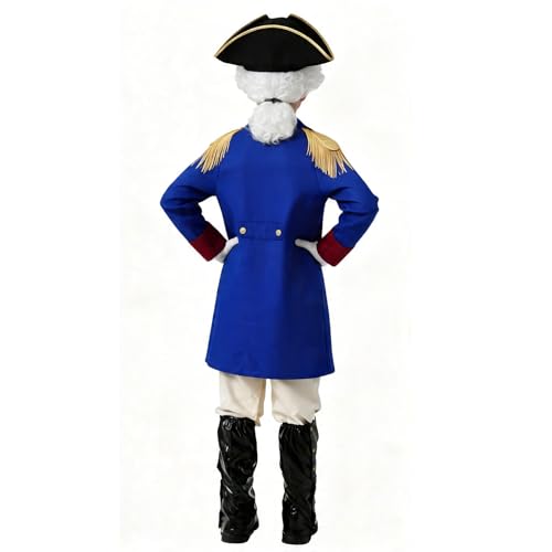 Disfraz Colonial Deluxe George Washington para Niños miniatura 2