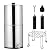 2.25G Capacity Stainless Steel Gravity Fed Water Filter System, with 2 Black Carbon Filters & Water Level Spigot & Stand, for Home, Camping, Rv, Fishing, Basic System