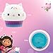 Lights By Night Gabby's Dollhouse Cakey Cat Squishy, Night Light, Color-Changing Table Lamp for Children's Bedroom, Bathroom, Playroom, Battery Option, USB Powered - 78941