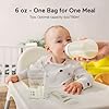 Momcozy Breastmilk Storing Bags, Temp-Sensing Discoloration Milk Storing Bags for Breastfeeding, Disposable Milk Storage Bag with 6 Ounce Self Standing, No-Leak Milk Freezer Storage Pouches, 120pcs - Image 7