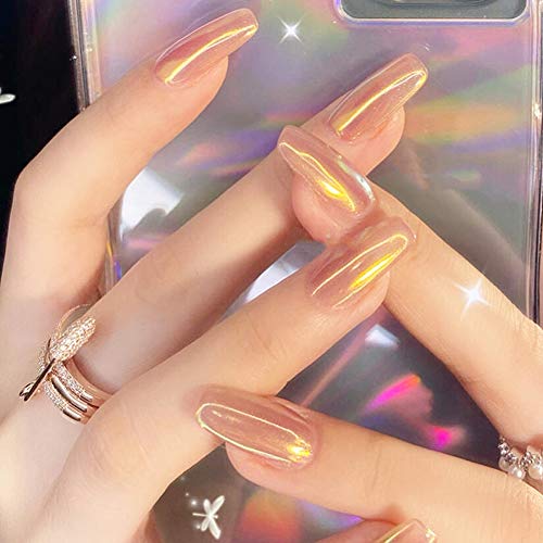3Pcs Nail Magic Powder Pen Holographische Nägel Glitter Sticks Nail Art Dekoration einfach zu färben für Lidschatten und… – Bild 6