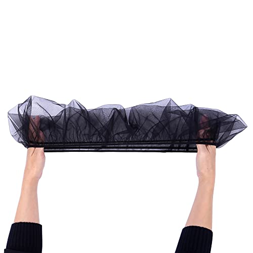 Mogoko Universal Bird Cage Seed Catcher,Seed Catcher Guard Net Cover,Parrot Nylon Mesh Net Cover,Soft Airy Cage Net Stretchy Skirt For Round Square Cages #TOP7