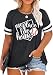 Plus Size Baseball Shirts Women Baseball Mom Shirt Heart Graphic Baseball Tee Summer Softball Short Sleeve Tops (2-5X)