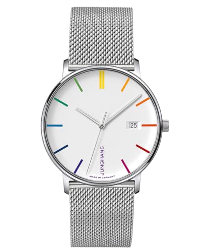 JUNGHANS Herrenuhr Form Quarz Bauhaus Edition 41/4580.44