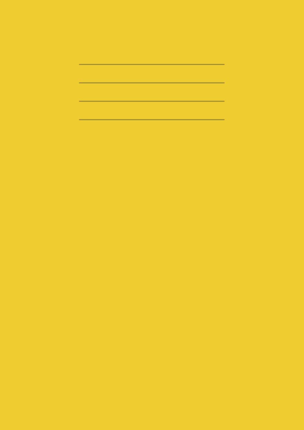 1cm Squared Paper Notebook A4: 1cm (10mm) Maths Exercise Book Large Squares A4 - Ruled Grid Paper Notebook, Writing Pad 100 Pages A4, 90gsm, School Mathematics - Yellow Cover
