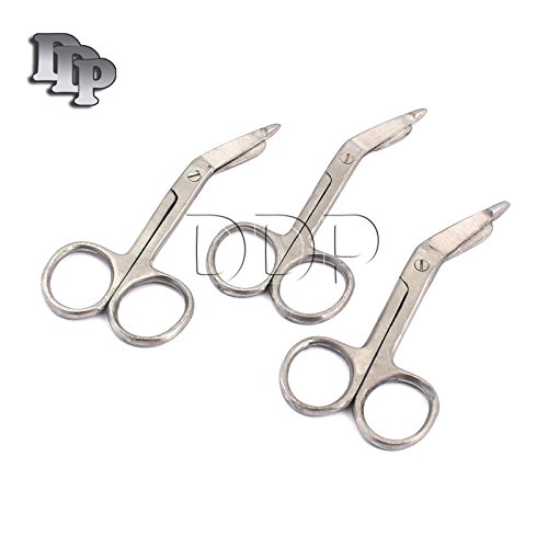 DDP 3 PCS STAINLESS STEEL LISTER BANDAGE SCISSORS 3.5