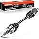Frankberg Antriebswelle Achswelle mit ABS Ring Automatikgetriebe Vorderachse Links Kompatibel mit 300 C Touring LE LX 3.5L 5.7L 2005-2010 Replace# 4578601AA