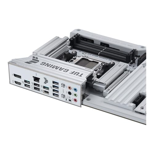 Scheda madre TUF Gaming B850-BTF WiFi W AMD B850 ATX, design con connettore nascosto, 14+2+1 80A DrMOS Power Stages, DDR5, PCIe 5.0 Ready, 3X M.2, Wi-Fi 7, 2.5Gb LAN, DP, HDMI™, USB 20Gbps Type-C - Scheda madre - Immagine 12