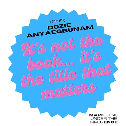 Page de couverture de Dozie Anyaegbunam: Forget the story, the title is everything