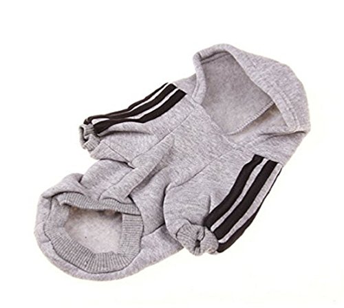 KayMayn Adidog Cane Felpe Cotone Dog Hoodies Vestiti, Pet Puppy Cute Cotton Warm Hoodies T-Shirt? Taglia S - 9XL e Ampia Scelta di Colori