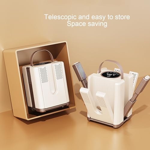 Secador eléctrico plegable para botas con 6 brazos miniatura 4