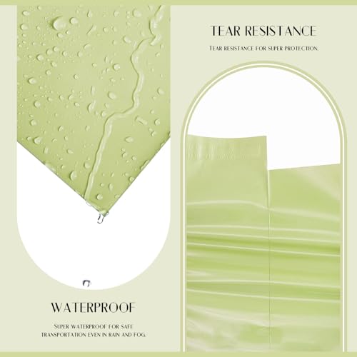 Image of Metronic Poly Mailers 10X13 100PC, Sturdy Shipping Bags for Small Business, Waterproof Mailers Poly Bags, Strong Adhesive Shipping Envelopes for Clothing, Efficient Mailing Envelopes in Avocado Green