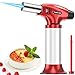 KIMILAR Butane Torch Lighters, Refillable Kitchen Culinary Torch Mini Cooking Blow Torch with Safety Lock & Adjustable Flame for BBQ, Creme Brulee, Baking, DIY Soldering (Butane Gas not Included)