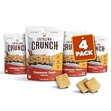 Catalina Crunch Cinnamon Toast Cereal 4 Pack | Low Carb, Sugar Free, Gluten Free | Keto Snacks, Vegan, Plant Based Protein