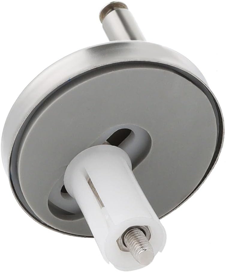 2Pcs Toilet Seat Hinges Mountings Replacement Hinge Durable Toilet Linker Closestool Repair Chrome Fittings Screws For Toilet Accessories