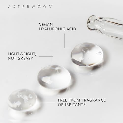 Asterwood HYALURONIC ACID SERUM 1 OZ Pure Hyaluronic Acid Serum For Face; Plumping Anti-Aging, Hydrating Facial Skin Care Product, Fragrance Free thumb #4