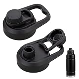 Prurex Replacement Lid for Bubba Water Bottle 24 32 40 OZ, Spout Lid with Ergonomic Handle for Bubba Trailblazer - Durable & BPA-Free (2 Pack)