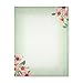 Stationery Writing Paper - 100 Set Floral Letter Notes for DIY Invitation Kit - Perfect Invitations for Bridal Shower, Birthday, Wedding, Engagement Party, VIP, and All Occasions - Green Nature Design