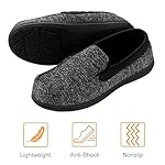 RockDove Men's Tweed Memory Foam Moc Slipper - Image 5