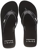esprit flip flops glitzer flexible Gummisohle ESPRIT Damen Glitter Thongs Pantoletten, Schwarz (Black), 38 EU