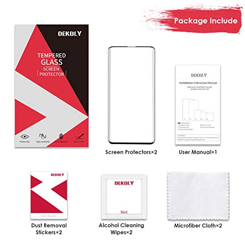DEKOLY Vetro Temperato per Samsung Galaxy S10 Plus...