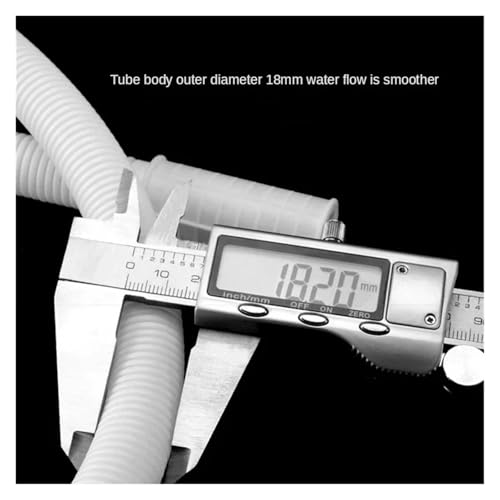 Tuyau d'évacuation flexible climatisation rallonge arrivée eau machine à laver