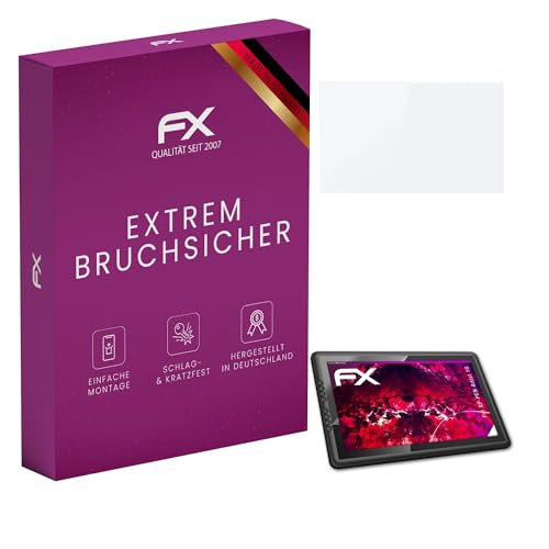 Cristal plástico atFoliX para XP-PEN Artist 16, la lámina híbrida con máxima dureza de vidrio 9H.
