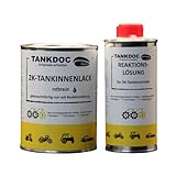  Tankdoc Tanksanierung 2K-Tankinnenlack Versiegelung 675g Farbe rotbraun (2K-Tankinnenlack 675g rotbraun)