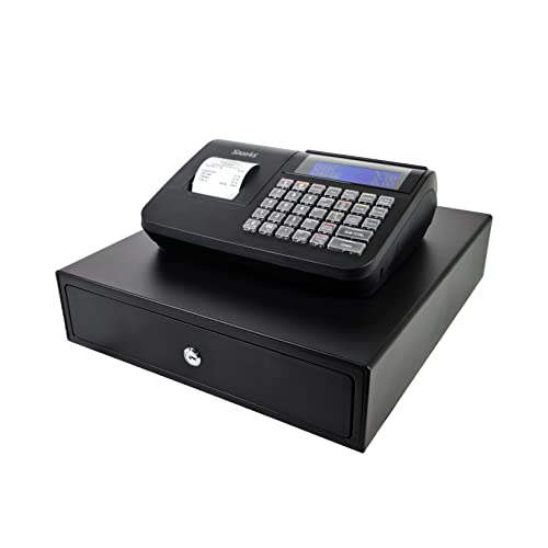 NR320 Sam4s Cash Register Till. Small and Compact. Ideal for Pop-Up, Catering, Mobile Businesses. Simple to Use. Rechargable Battery Option (Rechargable Battery)