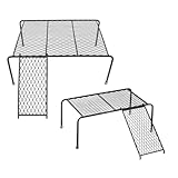 Plateforme à poules : conception multifonctionnelle, peut accueillir nourriture, abreuvoirs, jouets et autres accessoires pour animaux, plate-forme en fer forgé