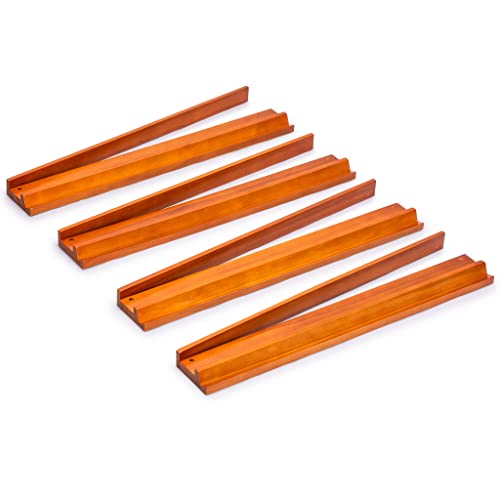Yellow Mountain Imports Racks Madera Dark Pine 18 Pulg 4 set miniatura 4