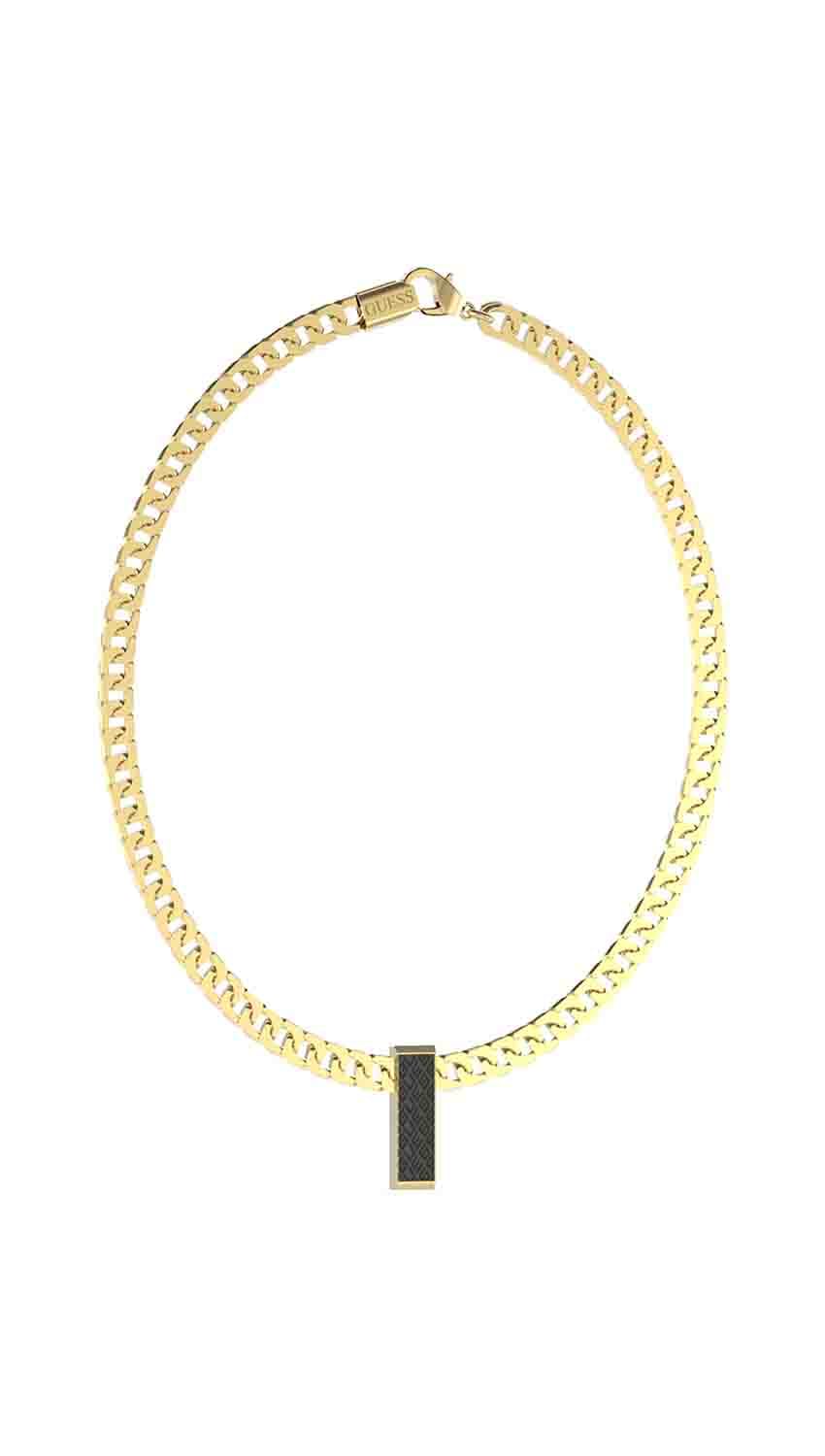 GUESS Jewellery Man Necklace JUMN03223JWYGBKT-U Brand, one Size, Non-Precious Metal, No Gemstone