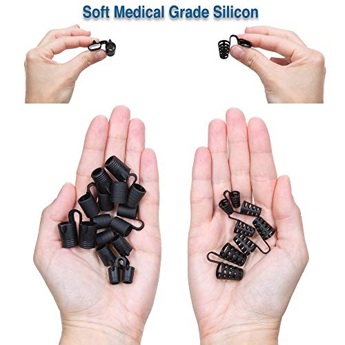 Snore Bastion Snoring Solution - 12 Anti Snoring Nose Vents - Anti Snoring Devices - Nasal Dilators to Stop Snorring - Snore Stopper Set - Snoring Aid (Black)