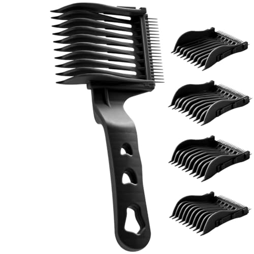 4-in-1 Detachable Fade Comb Set