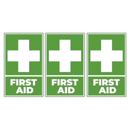 3 Pack - First Aid Sticker - 3