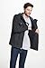 Levi's Men's Big and Tall Wool Blend Military Jacket with Hood, charcoal, XLT