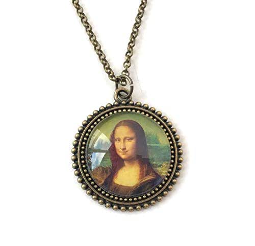 Mona Lisa Watch Necklace