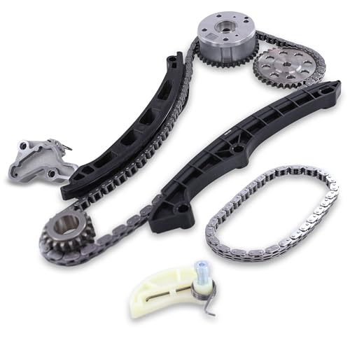 BESTPRICE Steuerkettensatz Kompatibel mit A udi A1, A3; SEAT ALHAMBRA, ALTEA, IBIZA, LEON, TOLEDO; SKODA OCTAVIA, RAPID; VW BEETLE, EOS, GOLF, JETTA, PASSAT, SCIROCCO, SHARAN, TIGUAN, TOURAN