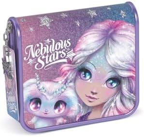 Nebulous Stars Unisex Kids Travel Wallet, Purple, Medium image 2