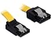 Produktbild DeLOCK Kabel, SATA 6Gb/s, abgewinelt, Oben/gerade, Metall, 0,1m, [82807]