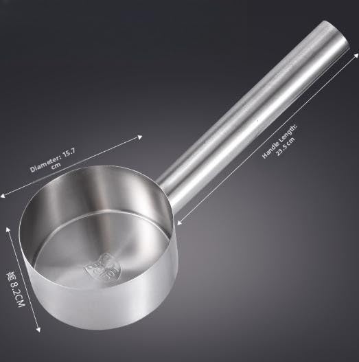 Cazo de agua de cocina resistente con pala suave para pasar agua 7